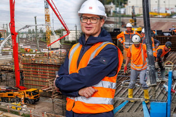 Dresden: Beton-Pumpen im Dauereinsatz: Wichtiger Bau-Fortschritt am Dresdner Hauptbahnhof