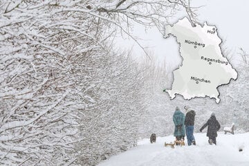 Wetterdienst warnt erneut vor Schnee und Glätte in Bayern