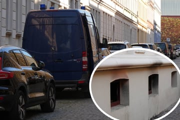 Leipzig: Einsatz im Leipziger Nordwesten: Keller in Mehrfamilienhaus brennt