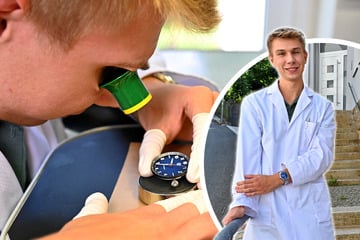 Jüngster Uhrmacher (20) in Glashütte: "Ich verleihe den Uhren ihr Gesicht"