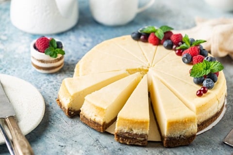 New York Cheesecake: Originalrezept für amerikanischen Käsekuchen