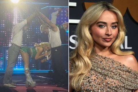 Sabrina Carpenter shocks fans with racy "Eiffel Tower" move at Short n