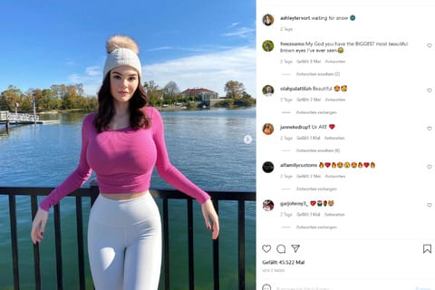 Insta-Model raubt ihren Fans dank Mega-Oberweite den letzten Atem