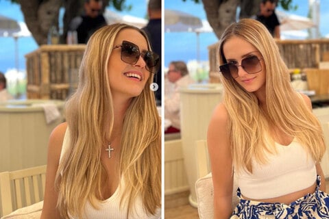 Davina Geiss sorgt mit Fotos für Aufsehen, da reagiert selbst Opa Reinhold!