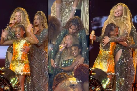 A family affair! Beyoncé launches Cowboy Carter tour flanked by