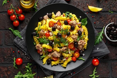 Rezept für italienischer Nudelsalat: frischer und leichter Genuss