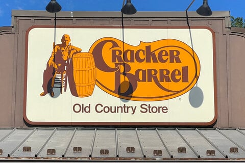 Cracker Barrel rebranding of iconic logo met with right-wing backlash