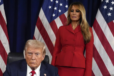 Aussagen über Jeffrey Epstein: Melania Trump droht Ex-Präsidentensohn