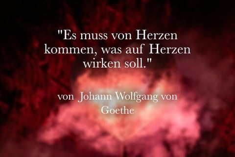 Sprüche mit Herz berührende Zitate
