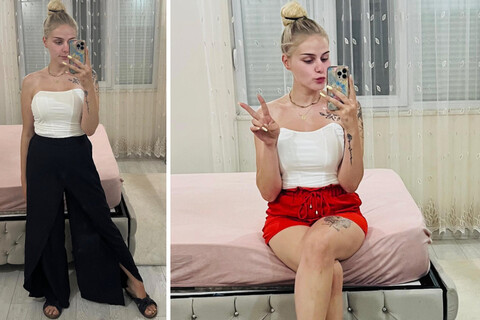 Estefania Wollny heizt ihren Fans in sexy Hotpants ein: "Porno Spam!"