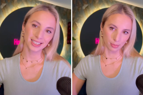 Hanna Secret will auch im Privaten gerne Schläuche verlegen