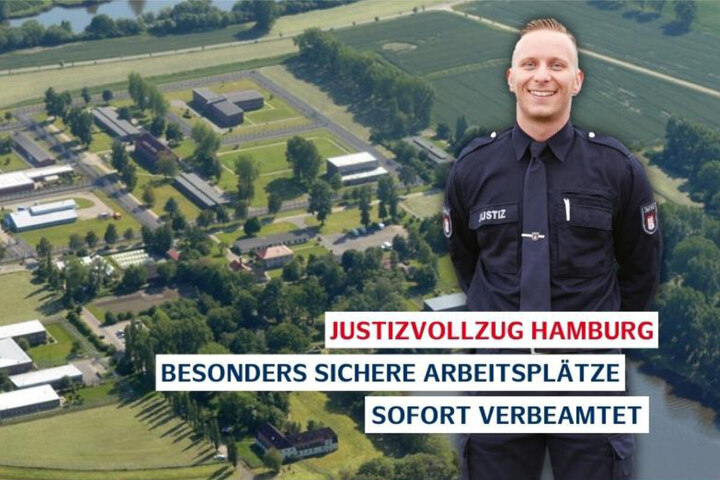 Was passiert denn hier bei der Hamburger JVA?