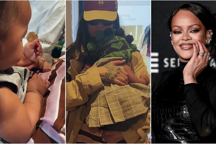 Rihanna drops rare glimpse of baby Rocki Irish at latest photoshoot