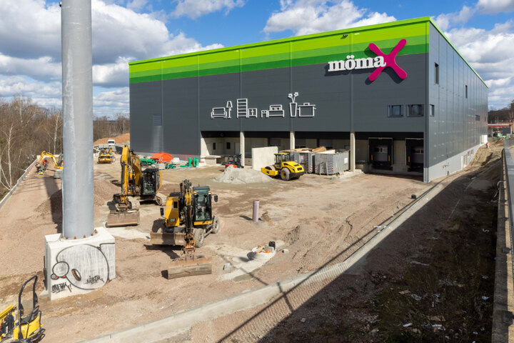 Neues Möbelhaus: Mömax eröffnet erste Filiale in Dresden