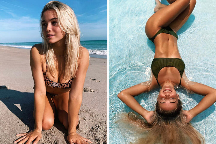 We're absolutely flipping out over this, Livvy Dunne is officially an SI  Swimsuit model! 🤸‍♀️ “It's a dream come true. It�