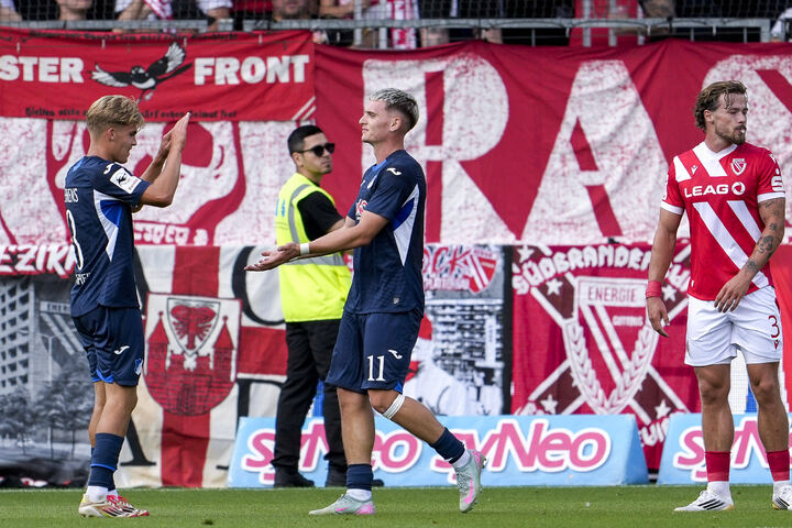 Energie Cottbus: Vier-Tore-Führung - Hoffenheim-Bubis schulen FCE ...