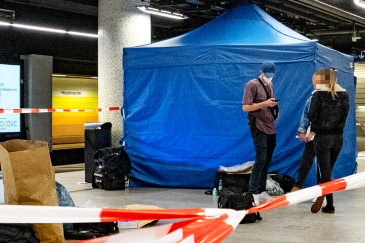 Leichenfund in Frankfurt: Toter Mann an der S-Bahn-Station Hauptwache Leichenfund in Frankfurt: Toter Mann an der S-Bahn-Station Hauptwache