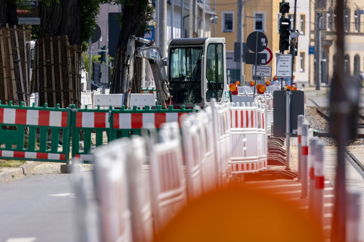 Baustellen Chemnitz: Neue Baustellen In Chemnitz - A72-Auffahrt Dicht ...