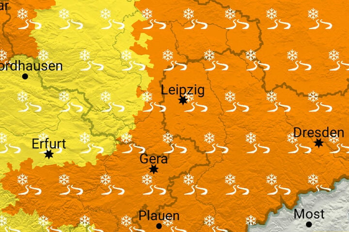 Autofahrer Aufgepasst: DWD Warnt Vor Glatteis In Sachsen, Sachsen ...