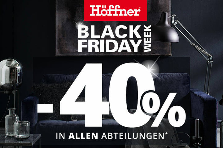 Black Week bei Möbel Höffner Hier warten krasse Rabatte