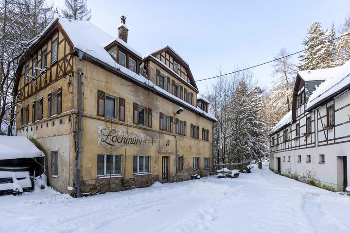 Chemnitz KultGaststätte an der Talsperre Kriebstein Wer rettet die