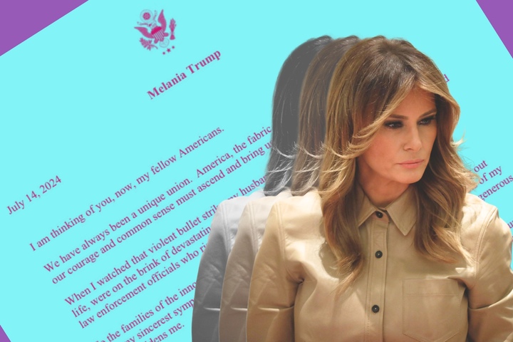 Melania Trump accused of using AI to write statement on assassination ...