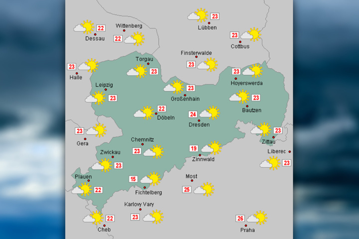 Sachsen-Wetter: Diese Region Muss Sich Zum Wochenstart Auf Sturm Einstellen