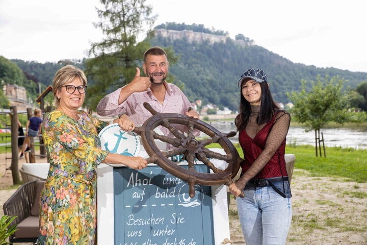 Dresden: Neues Elbstrand-Lokal mit Bühne - Alle Mann an "Deck 16"! | TAG24