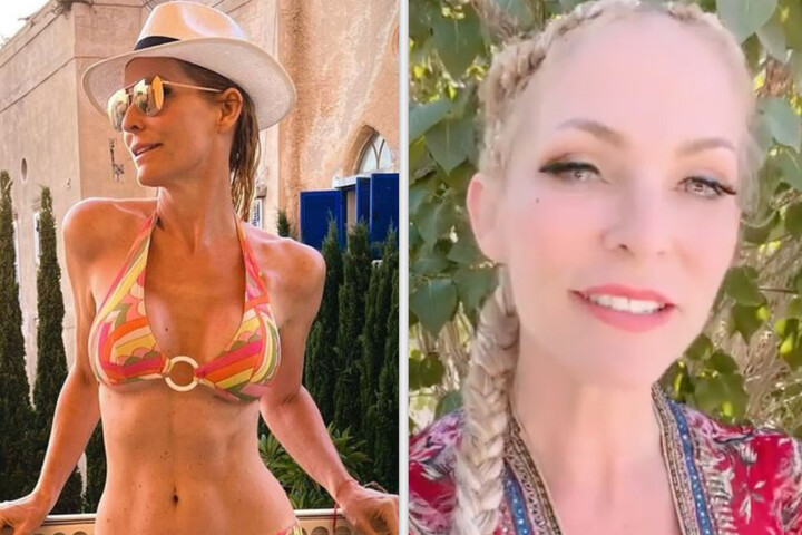 Auszeit nach Krebs-Schock: Sonya Kraus verabschiedet sich von Familie ...