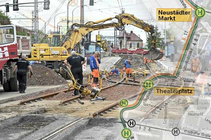 Schne Aktuelle Umleitungen Dresden Bildnull