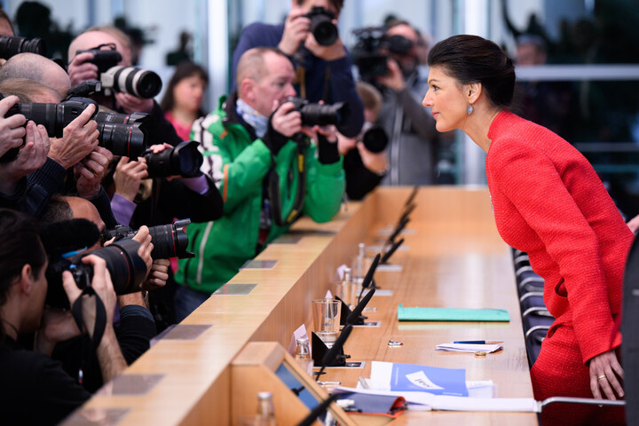 Bündnis Sahra Wagenknecht Stellt Neue Partei Und Programm Vor