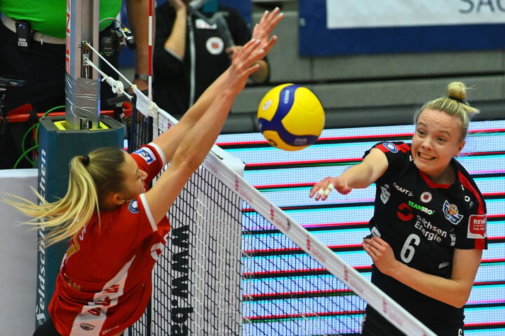 Volleyball: Jennifer Janiska vom Dresdner SC in Volleyballerin des 