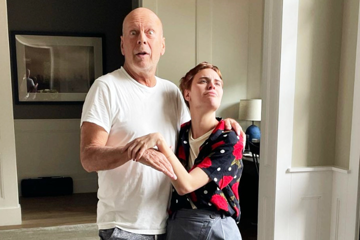 Kurz nach Bruce Willis' Demenz-Diagnose: Tochter Tallulah von Verlobtem ...