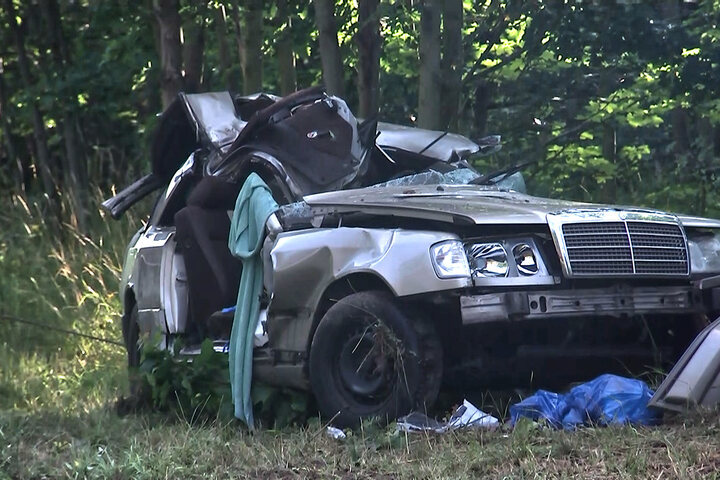 Schrecklicher Unfall Polizei muss drei Bäume fällen, um