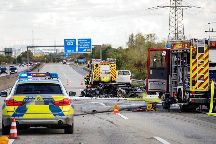 Unfall A66: Lamborghini Liefert Sich Rennen Auf A66 - Musste Deshalb ...