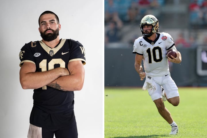 Wake Forest's star quarterback Sam Hartman gets sidelined indefinitely