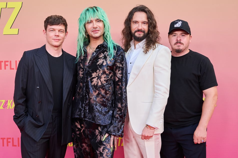 Mit der Magdeburger Band Tokio Hotel füllt Schlagzeuger Gustav Schäfer (37, r.) auch international die Hallen.