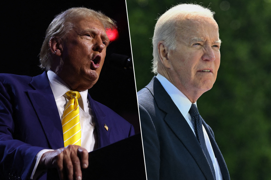 Trump vows to reverse Biden border order in first rally since conviction