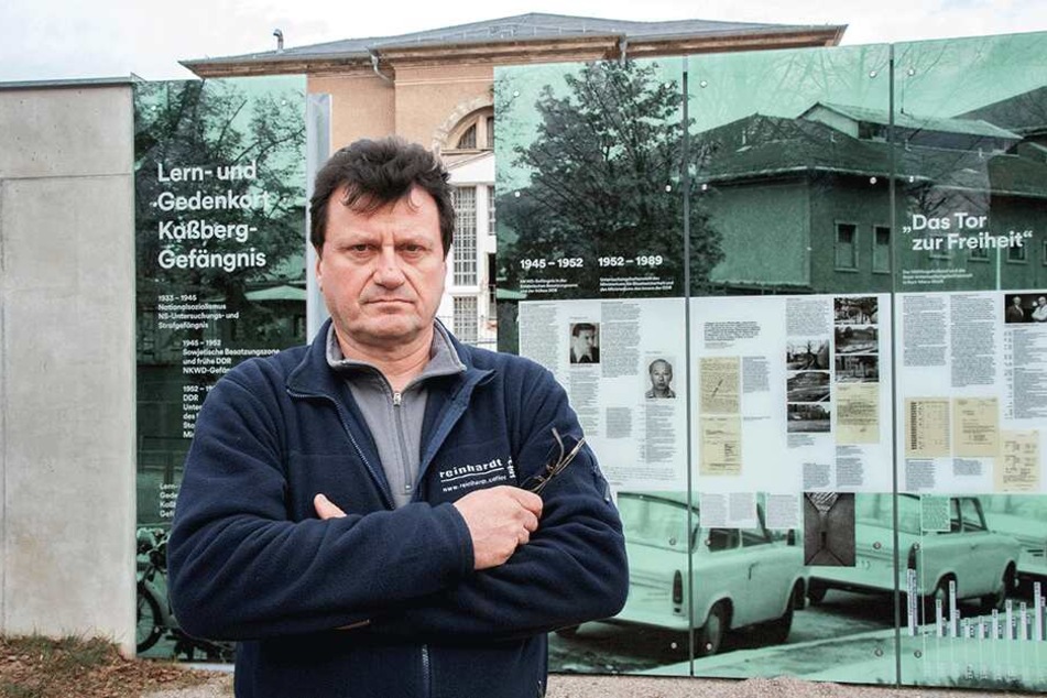 Alles andere als begeistert vom Abriss ist Zeitzeuge Maik Reinhardt (54).