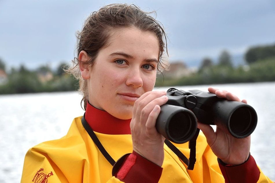 Rettungsschwimmerin Annabelle Jesche (18).