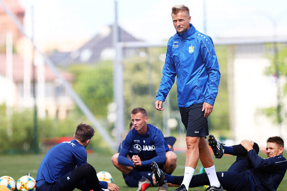 CFC-Coach David Bergner wird im Polen-Camp seinen neuen Kapitän bestimmen.