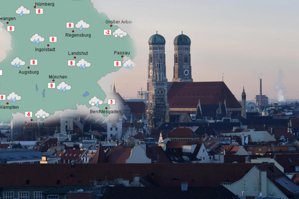 In München wird es am Heiligabend voraussichtlich nicht schneien.