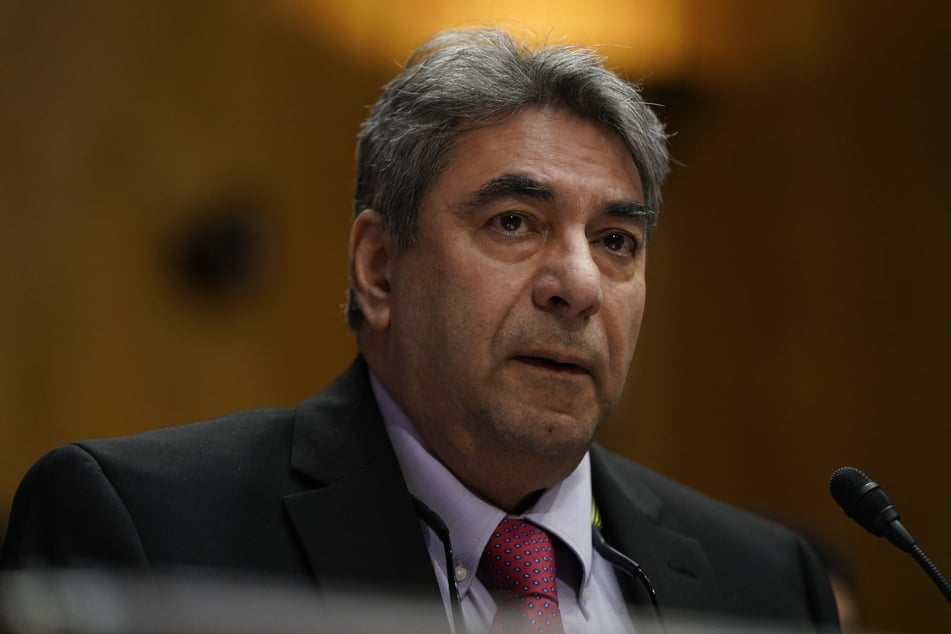 Boeing engineer Sam Salehpour testifies before the Senate Homeland Security and Governmental Affairs Subcommittee on Investigations during a hearing on Examining Boeing's Broken Safety Culture: Firsthand Accounts in Washington, DC on Wednesday.