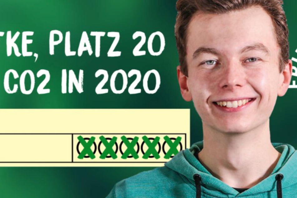 Der 18-jährige Tom Radtke steht auf Listenplatz 20 der Linken.
