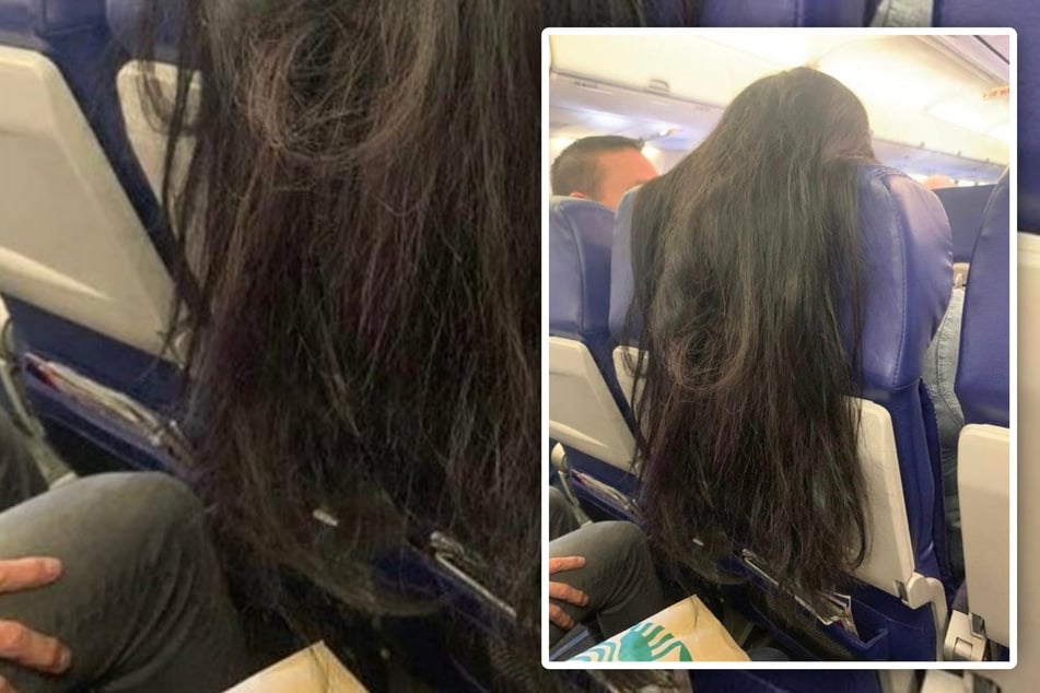"Würde Euch das wütend machen?" Haar-Foto aus dem Flugzeug sorgt für Diskussionen