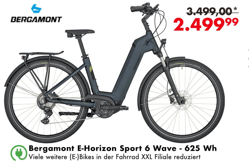 Bergamont E-Horizon Sport 6 Wave - 625 Wh