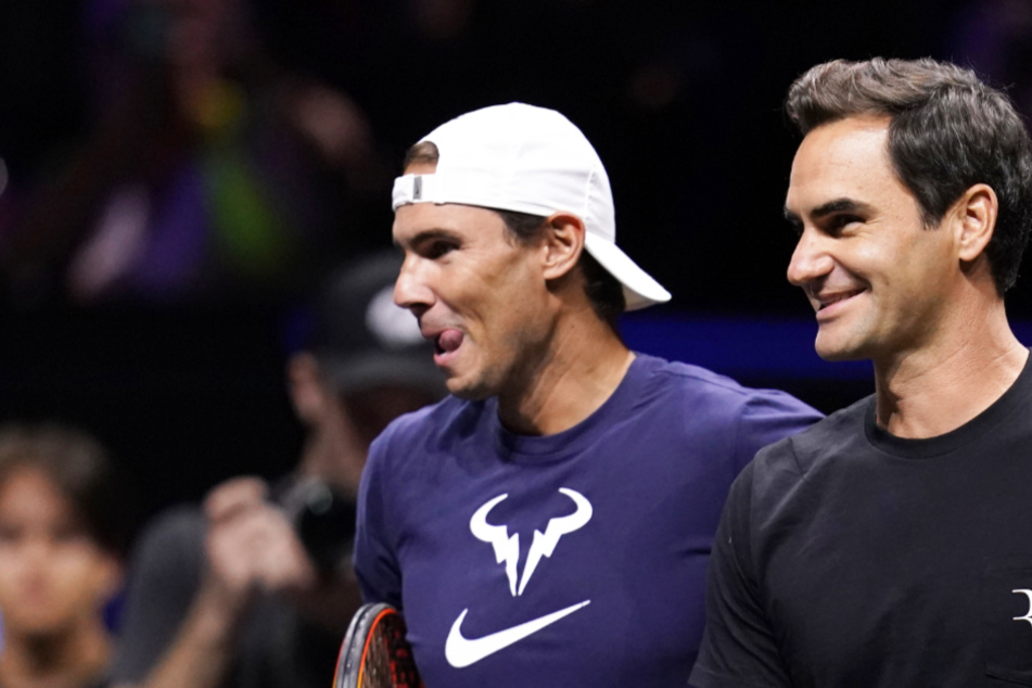 Abschied von Roger Federer: Heute Abend greift er neben Nadal das letzte Mal zum Schläger