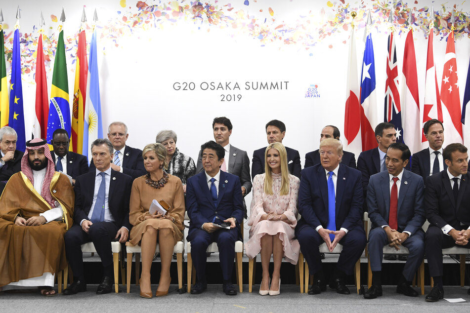 Regierungschefs der G20 auf dem Gipfel 2019 in Japan (Foto: Lukas Coch/AAP/dpa)