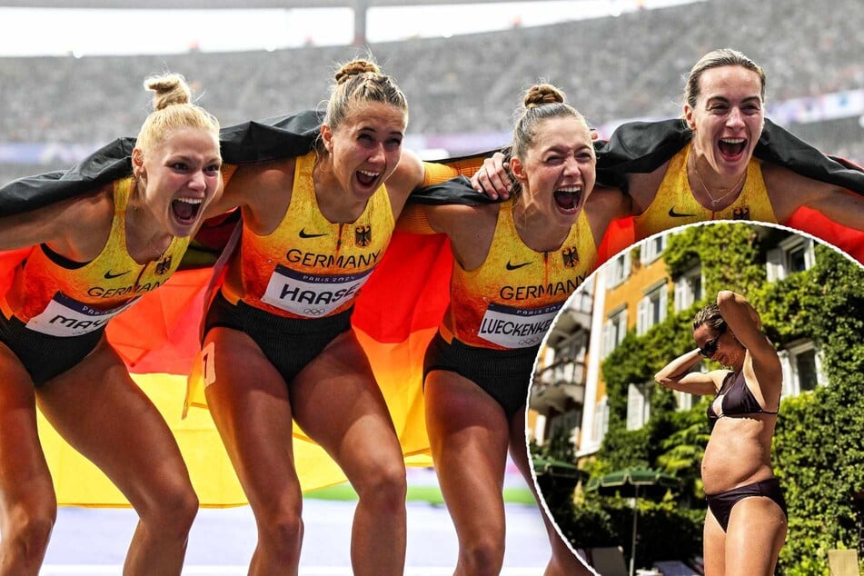 Sie schrieb Sportgeschichte: Deutsche Olympia-Heldin im Baby-Glück