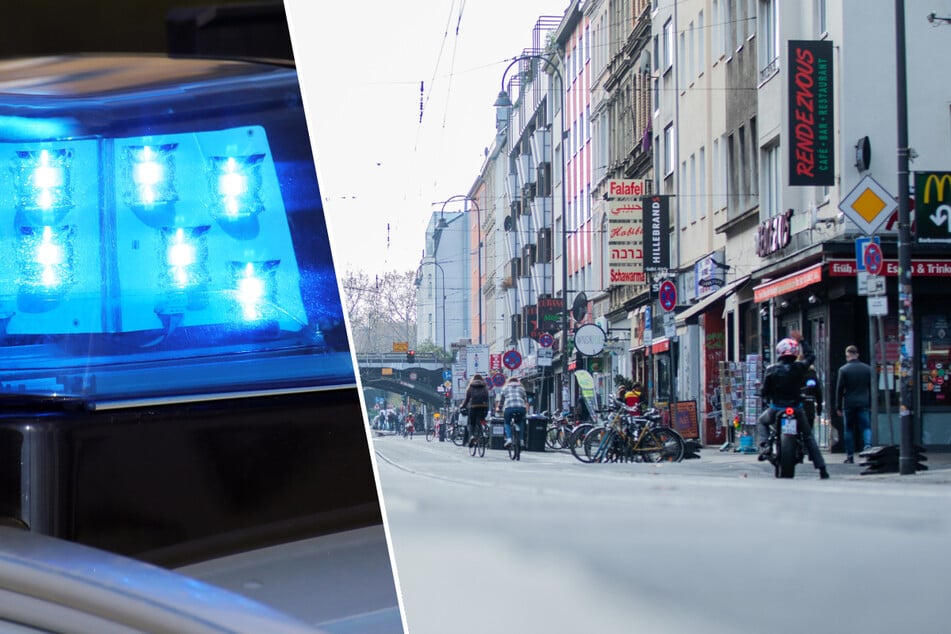 Auf der Zülpicher Straße in der Kölner Innenstadt ist es zu einer Schlägerei gekommen, die Polizei musste eingreifen. (Symbolbild)